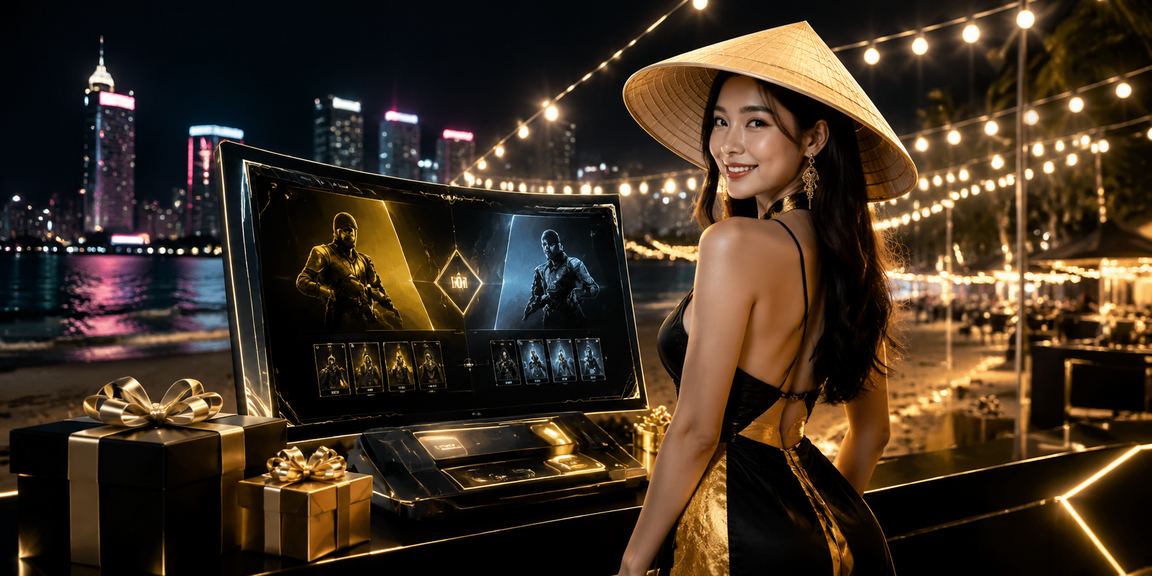 Người chơi esports cá cược trực tuyến đội nón lá tại Hồ Chí Minh