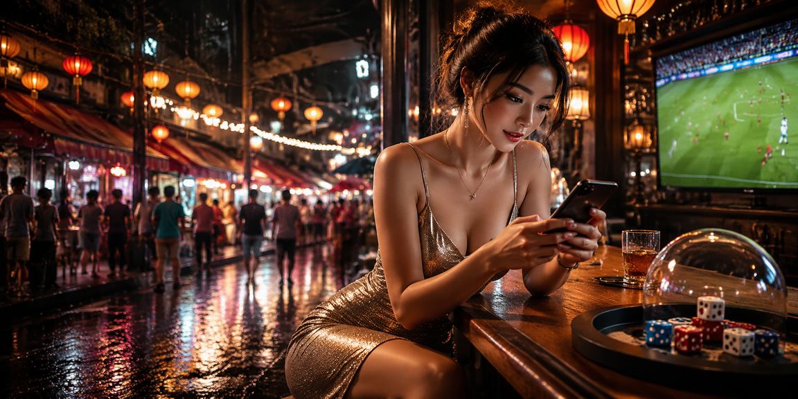 Khung cảnh chợ đêm sôi động với người chơi tài xỉu tại Nha Trang